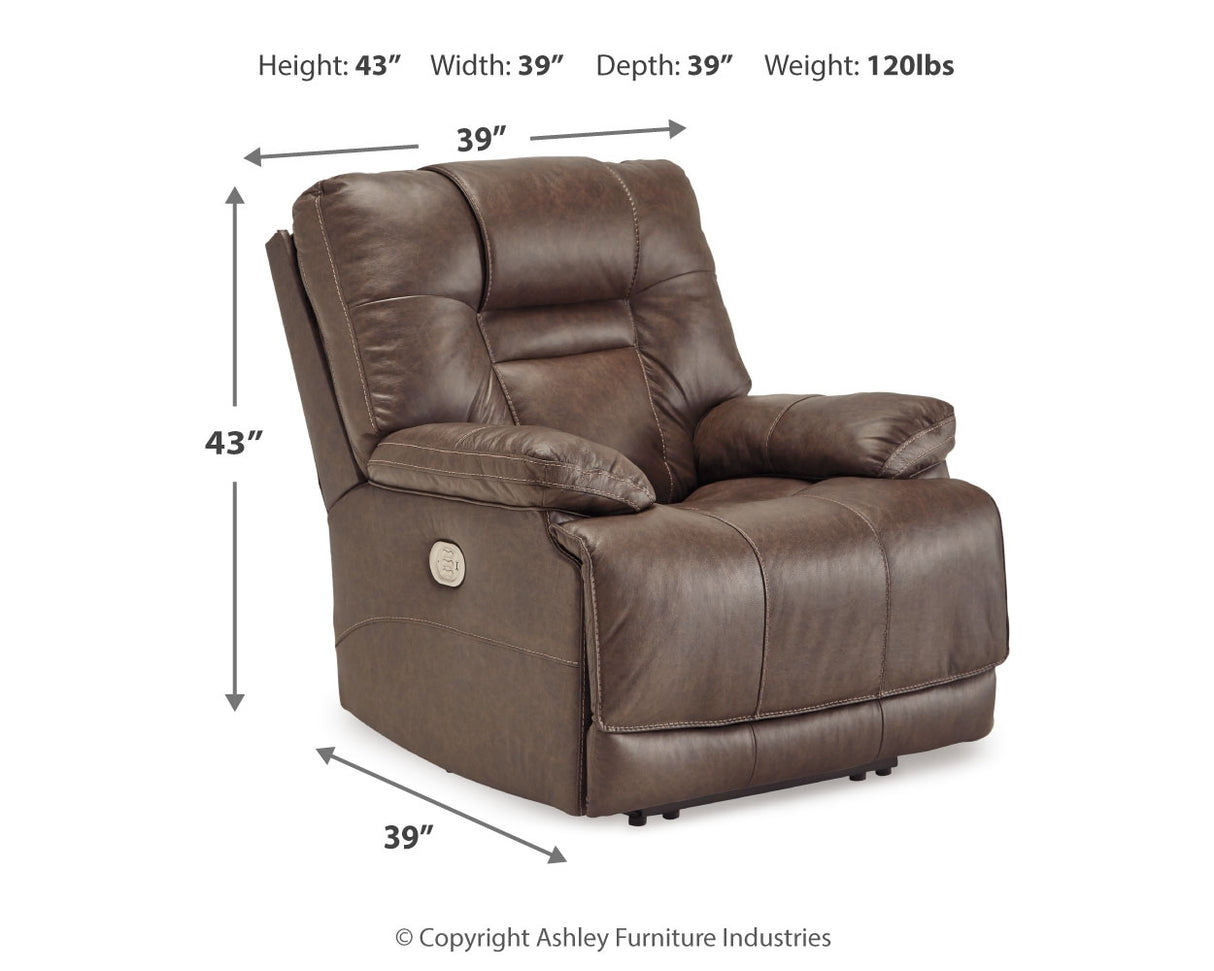 Wurstrow Umber Power Recliner