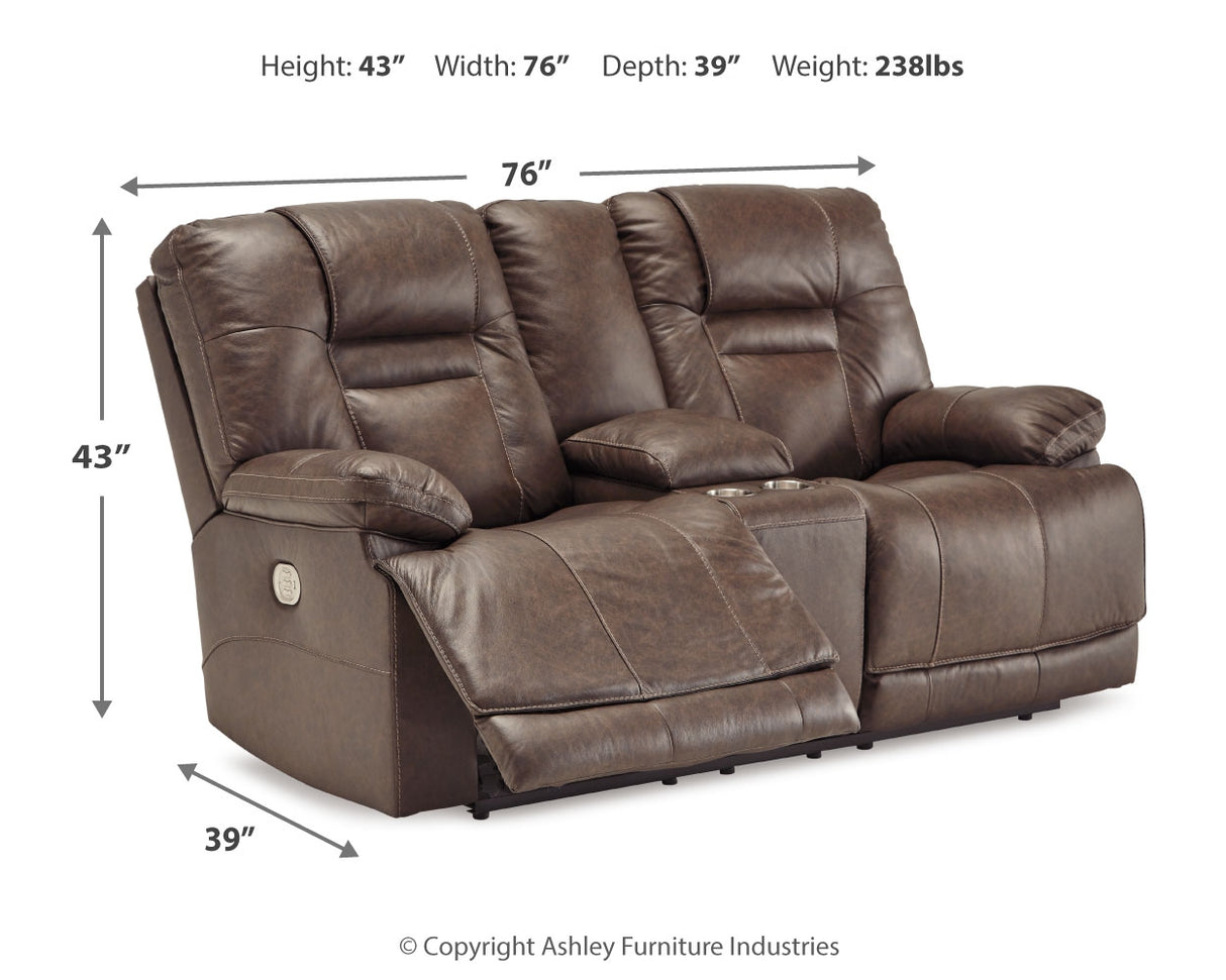 Wurstrow Power Reclining Sofa, Loveseat and Recliner