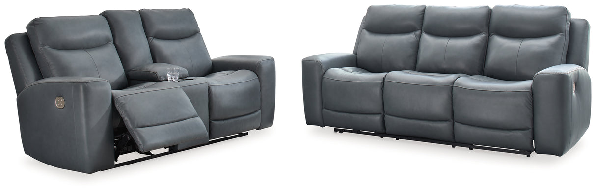 Mindanao Power Reclining Sofa and Loveseat