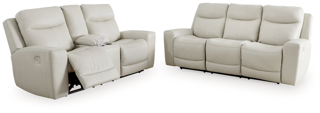 Mindanao Power Reclining Sofa and Loveseat