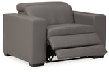 Texline Gray Power Recliner