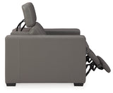 Texline Gray Power Recliner