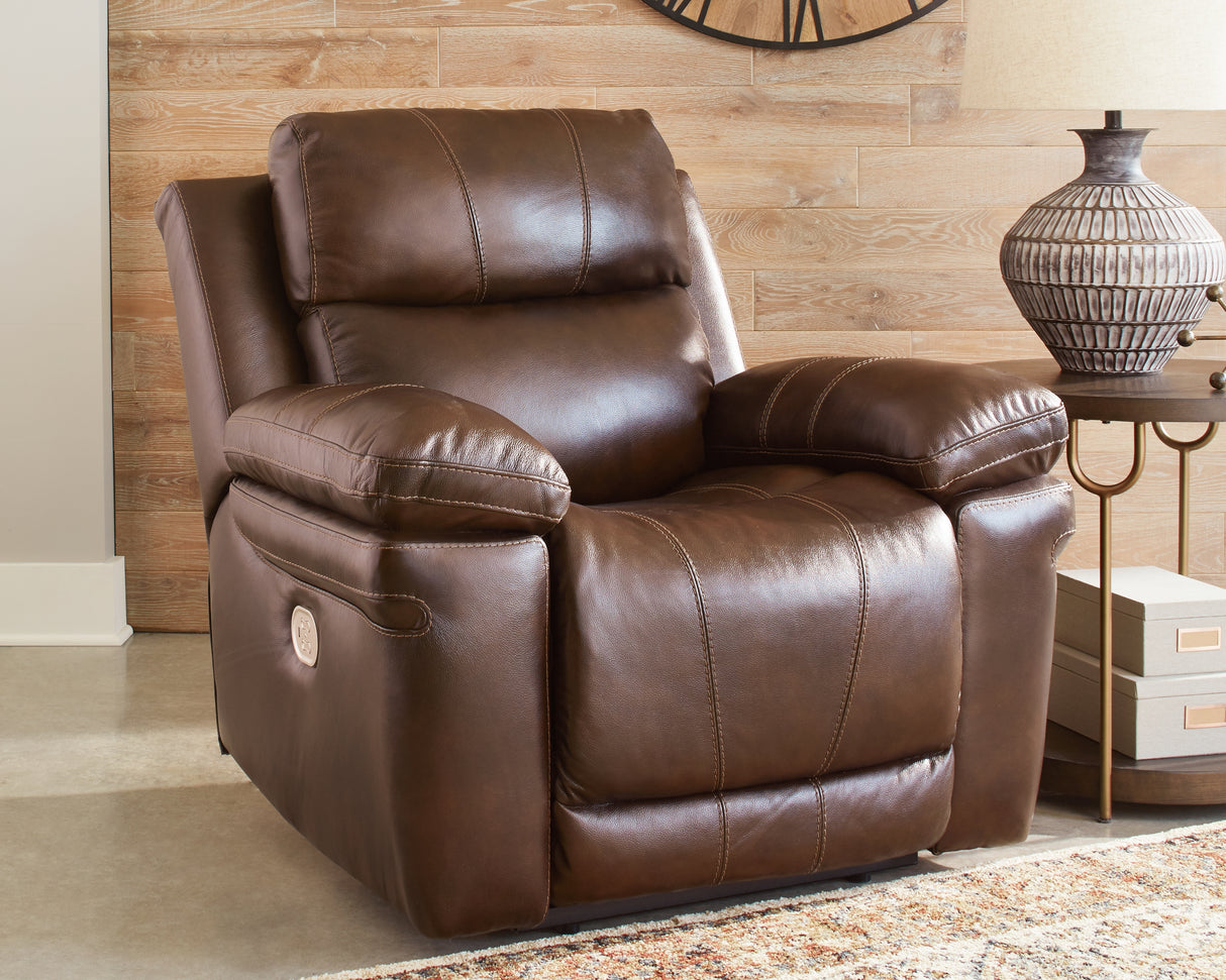 Edmar Chocolate Power Recliner