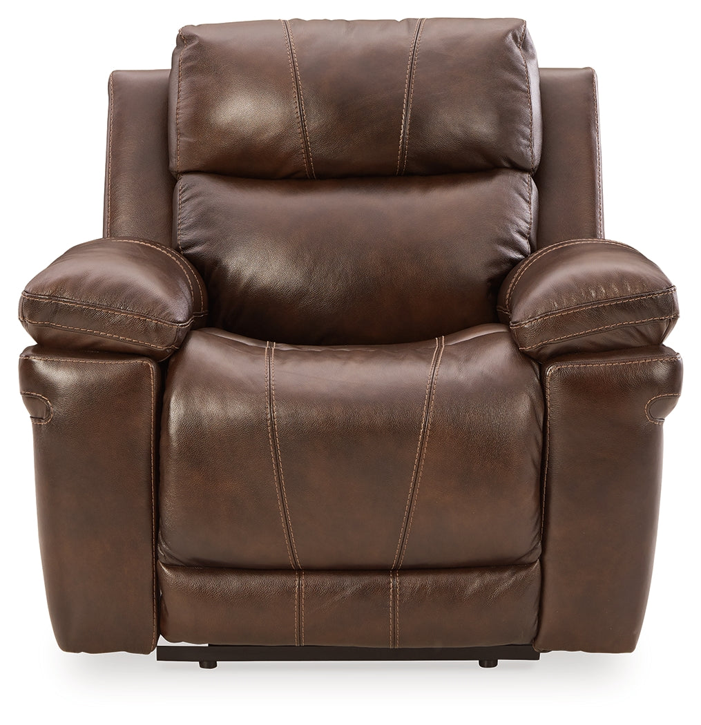 Edmar Chocolate Power Recliner