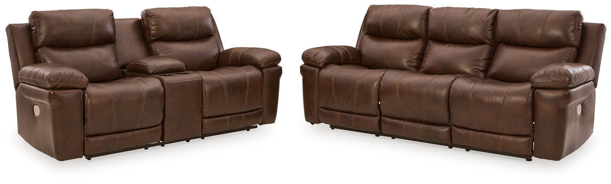 Edmar Power Reclining Sofa and Loveseat