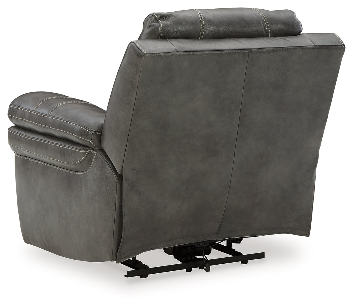 Edmar Charcoal Power Recliner