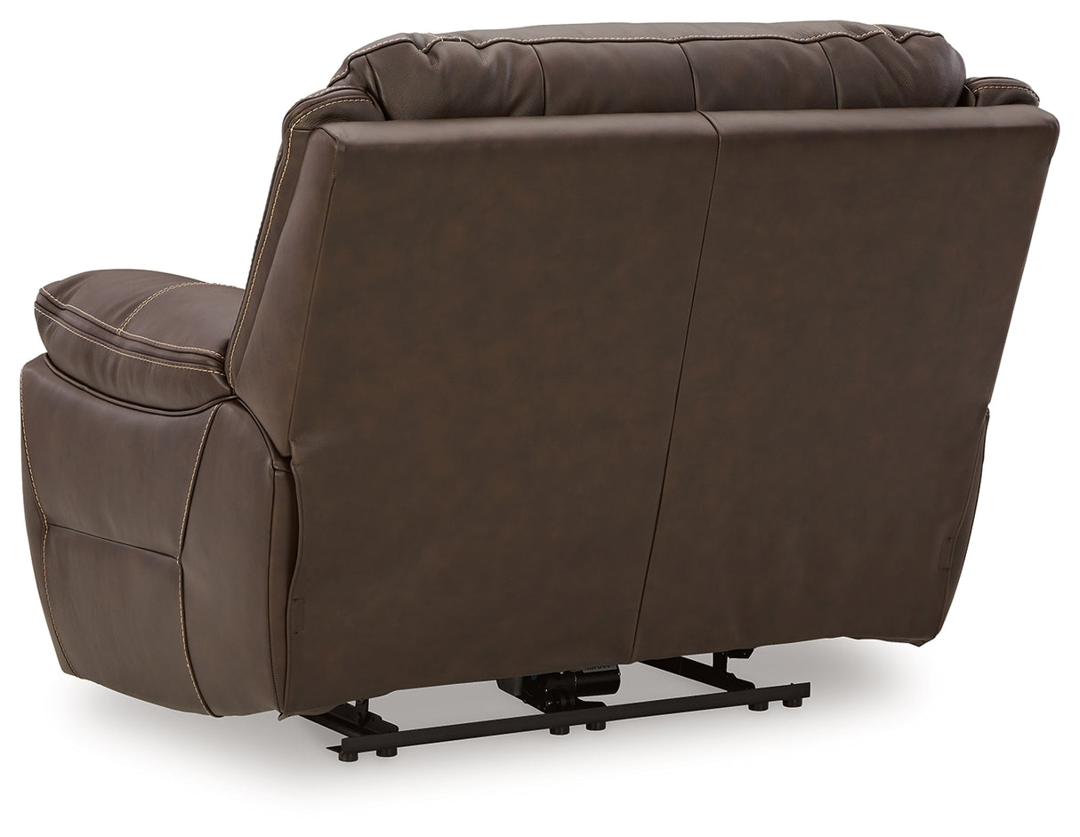 Dunleith Chocolate Power Recliner