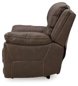 Dunleith Chocolate Power Recliner