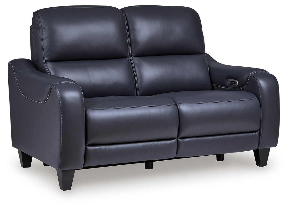 Mercomatic Power Reclining Sofa and Loveseat