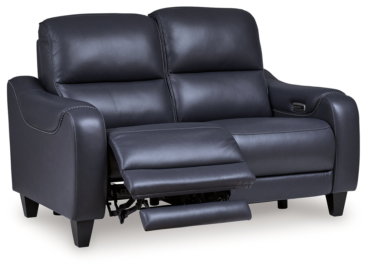 Mercomatic Power Reclining Sofa and Loveseat