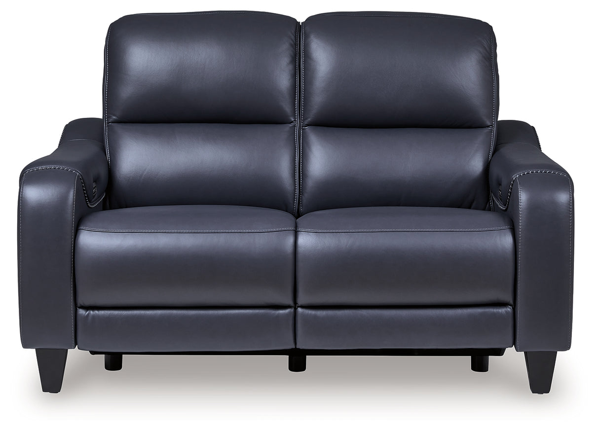 Mercomatic Power Reclining Sofa and Loveseat