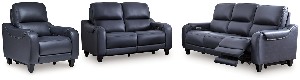 Mercomatic Power Reclining Sofa, Loveseat and Recliner