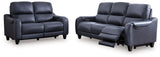 Mercomatic Power Reclining Sofa and Loveseat