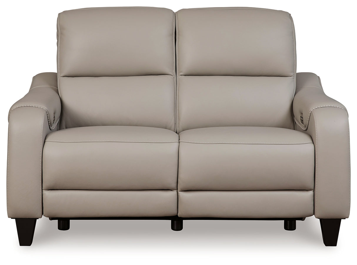 Mercomatic Power Reclining Sofa and Loveseat