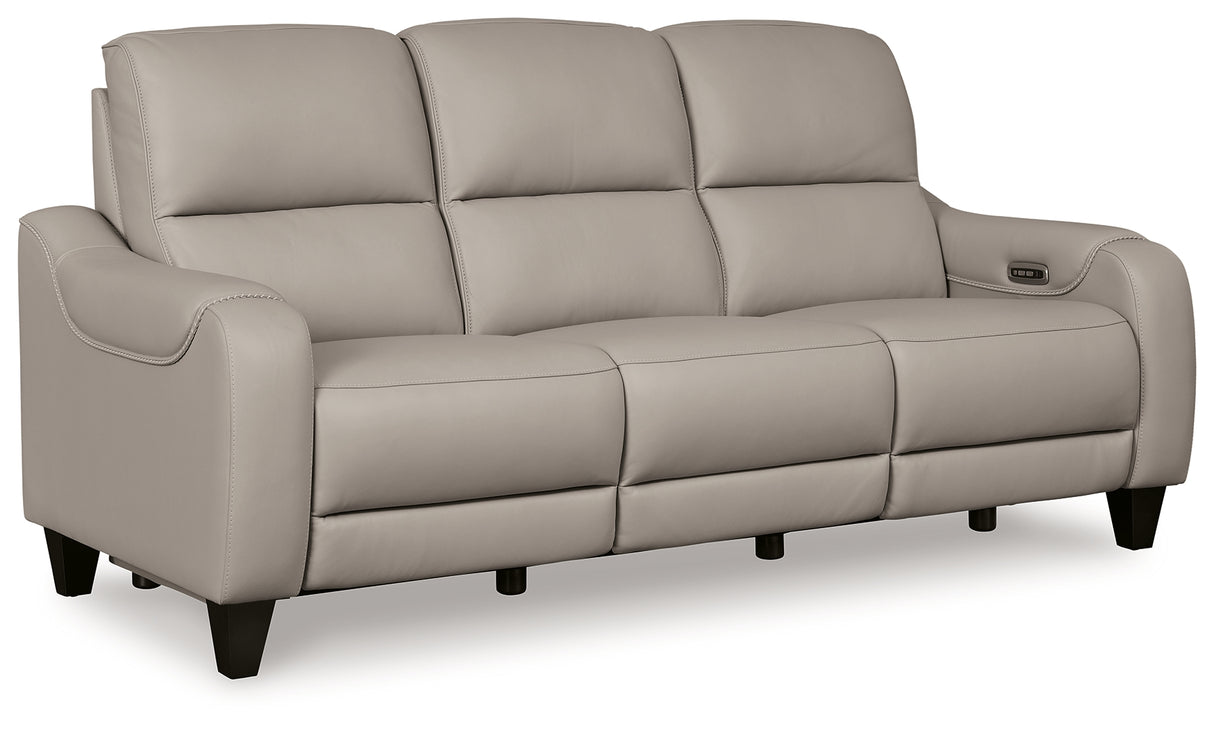 Mercomatic Power Reclining Sofa and Loveseat