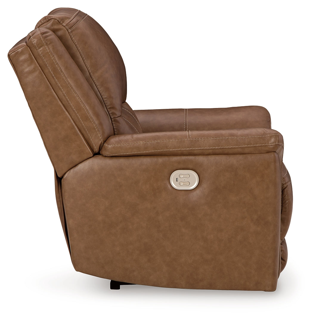 Trasimeno Caramel Power Recliner