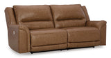 Trasimeno Caramel Power Reclining Sofa