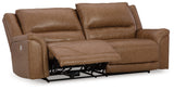 Trasimeno Caramel Power Reclining Sofa