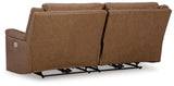 Trasimeno Caramel Power Reclining Sofa