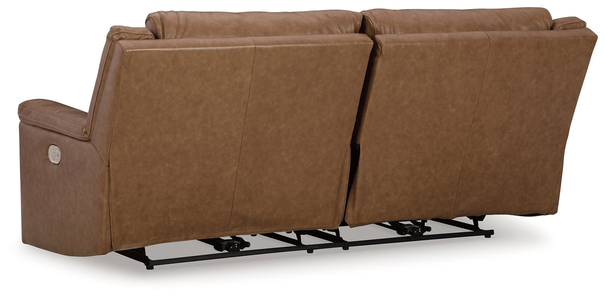 Trasimeno Caramel Power Reclining Sofa, Loveseat And Recliner