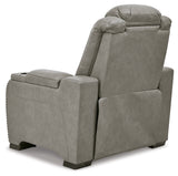 The Man-Den Power Reclining Loveseat and Recliner