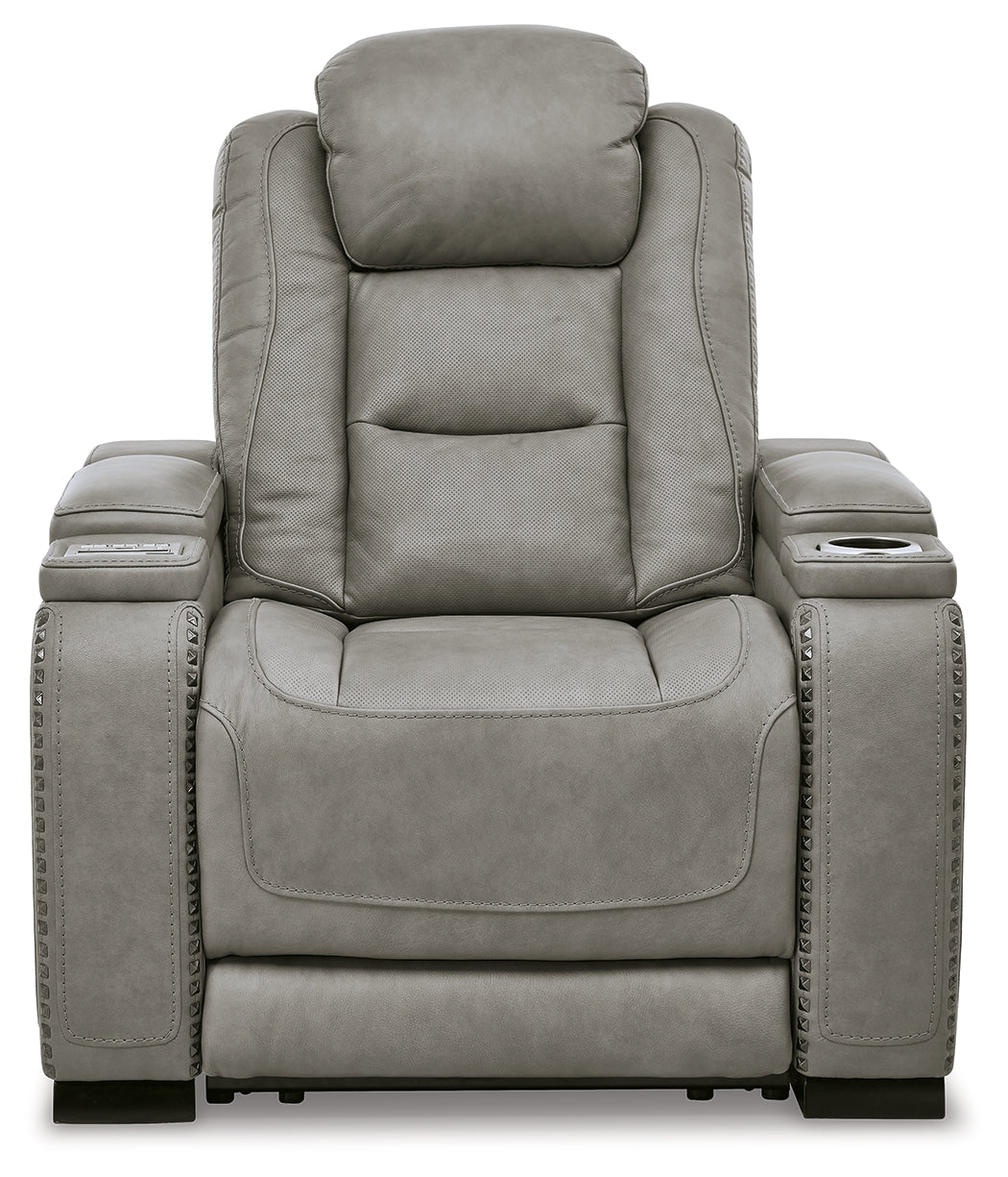 The Man-Den Power Reclining Loveseat and Recliner