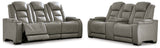 The Man-Den Power Reclining Sofa and Loveseat