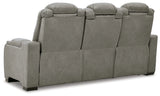 The Man-Den Power Reclining Sofa and Recliner