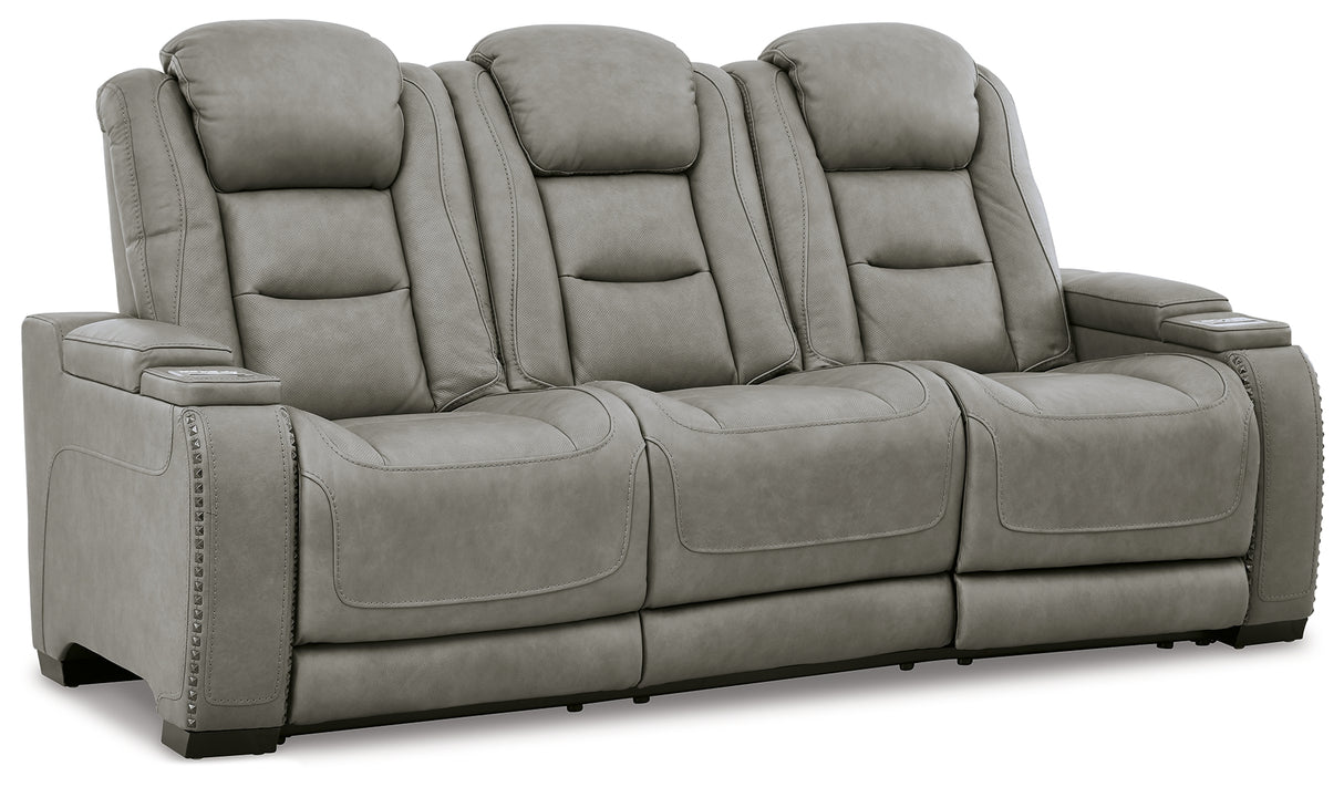 The Man-Den Power Reclining Sofa and Recliner