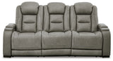 The Gray Man-Den Power Reclining Sofa