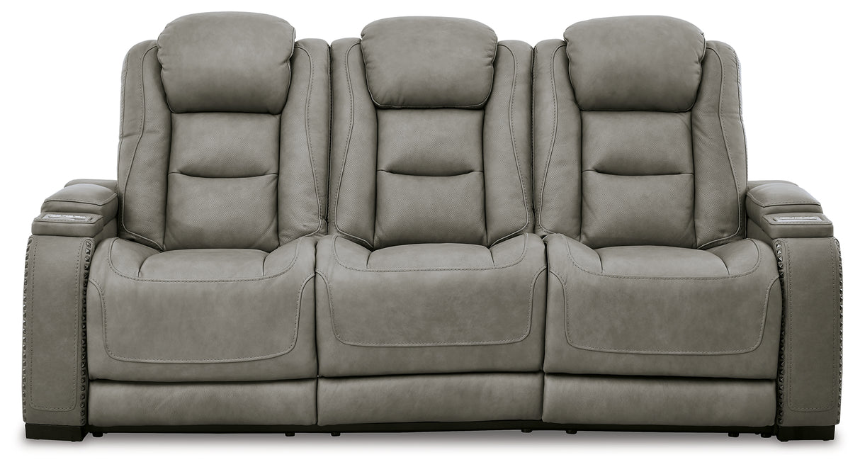 The Man-Den Power Reclining Sofa and Recliner