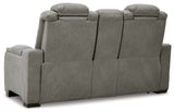 The Man-Den Power Reclining Loveseat and Recliner