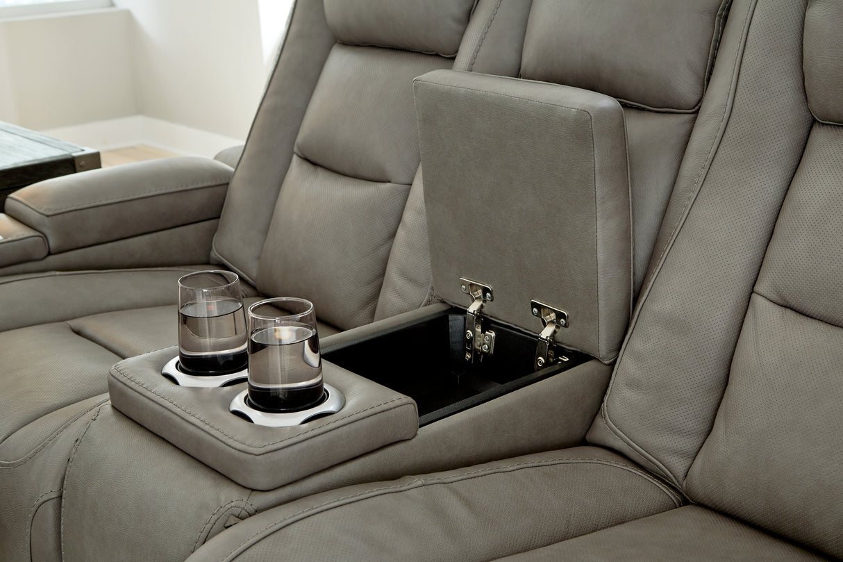 The Man-Den Power Reclining Loveseat and Recliner