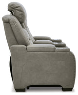 The Man-Den Power Reclining Loveseat and Recliner