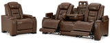 The Man-Den Power Reclining Sofa and Recliner