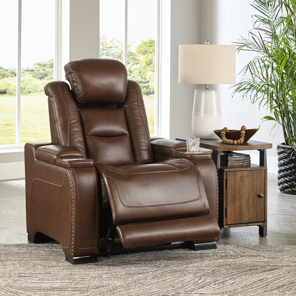 The Man-Den Power Reclining Sofa and Recliner