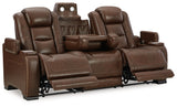 The Man-Den Power Reclining Sofa and Recliner