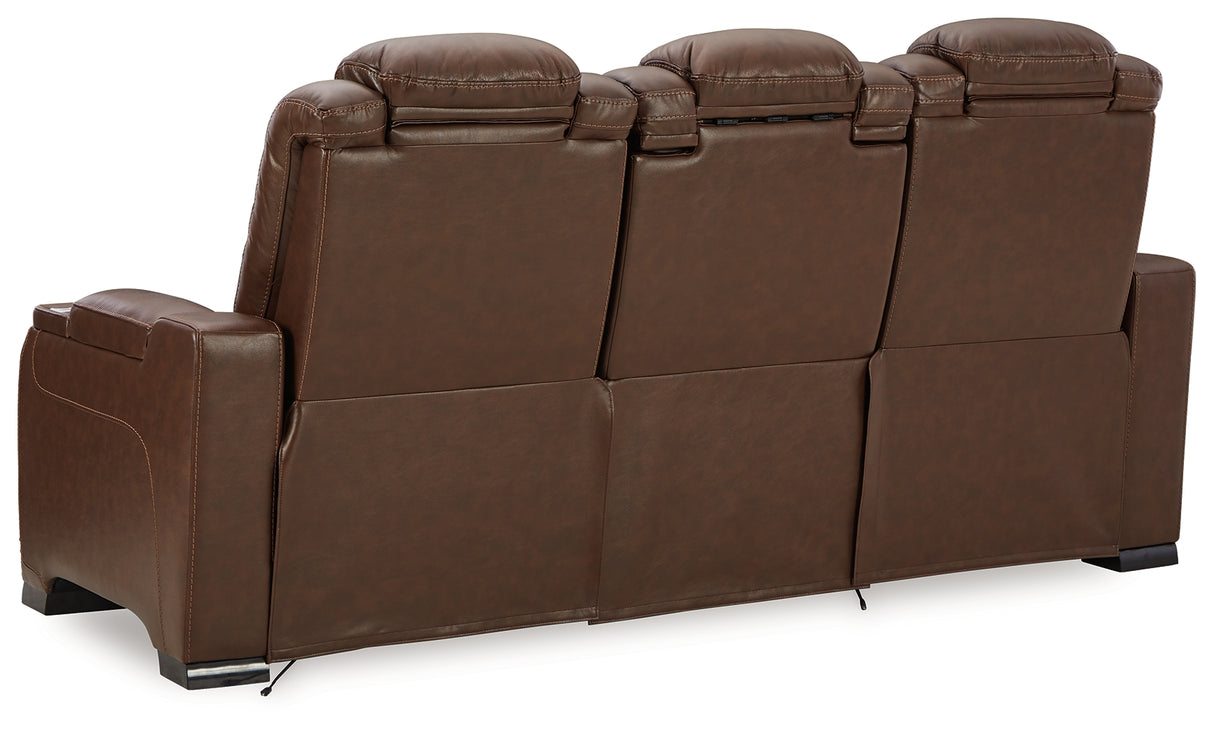 The Man-Den Power Reclining Sofa and Recliner