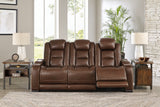 The Man-Den Power Reclining Sofa and Recliner