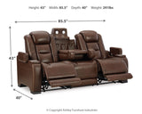 The Man-Den Power Reclining Sofa and Recliner