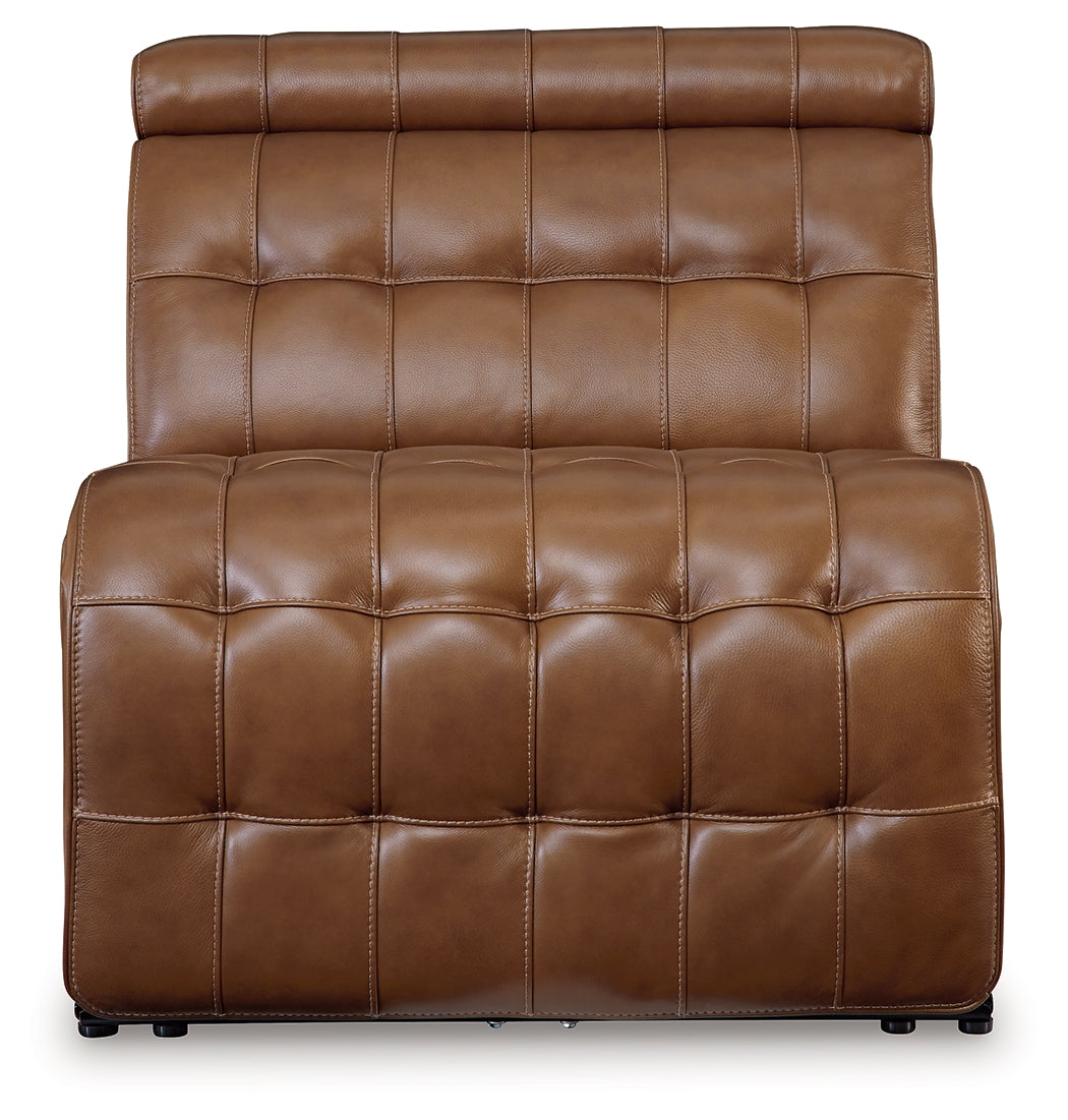 Temmpton Chocolate Power Armless Recliner