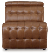 Temmpton Chocolate Armless Chair