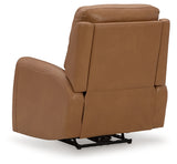 Tryanny Caramel Power Recliner