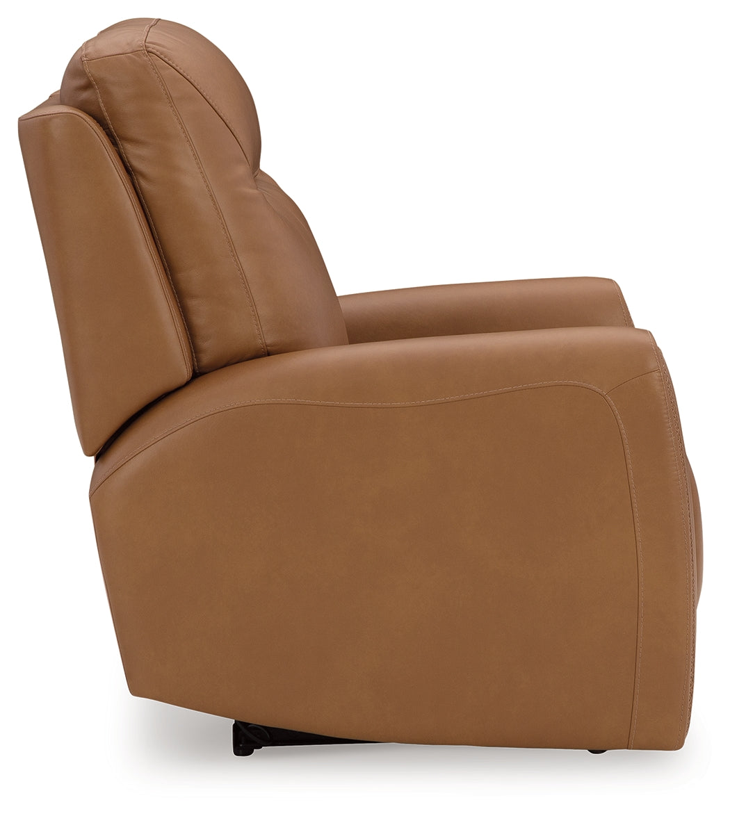 Tryanny Butterscotch Power Reclining Sofa, Loveseat And Recliner