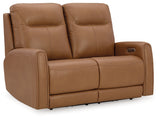 Tryanny Butterscotch Power Reclining Sofa, Loveseat And Recliner