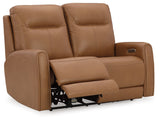 Tryanny Butterscotch Power Reclining Sofa, Loveseat And Recliner