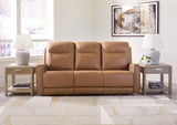 Tryanny Butterscotch Power Reclining Sofa, Loveseat And Recliner