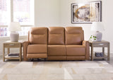 Tryanny Caramel Power Reclining Sofa