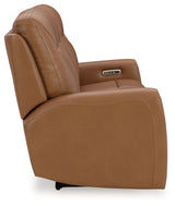 Tryanny Caramel Power Reclining Sofa