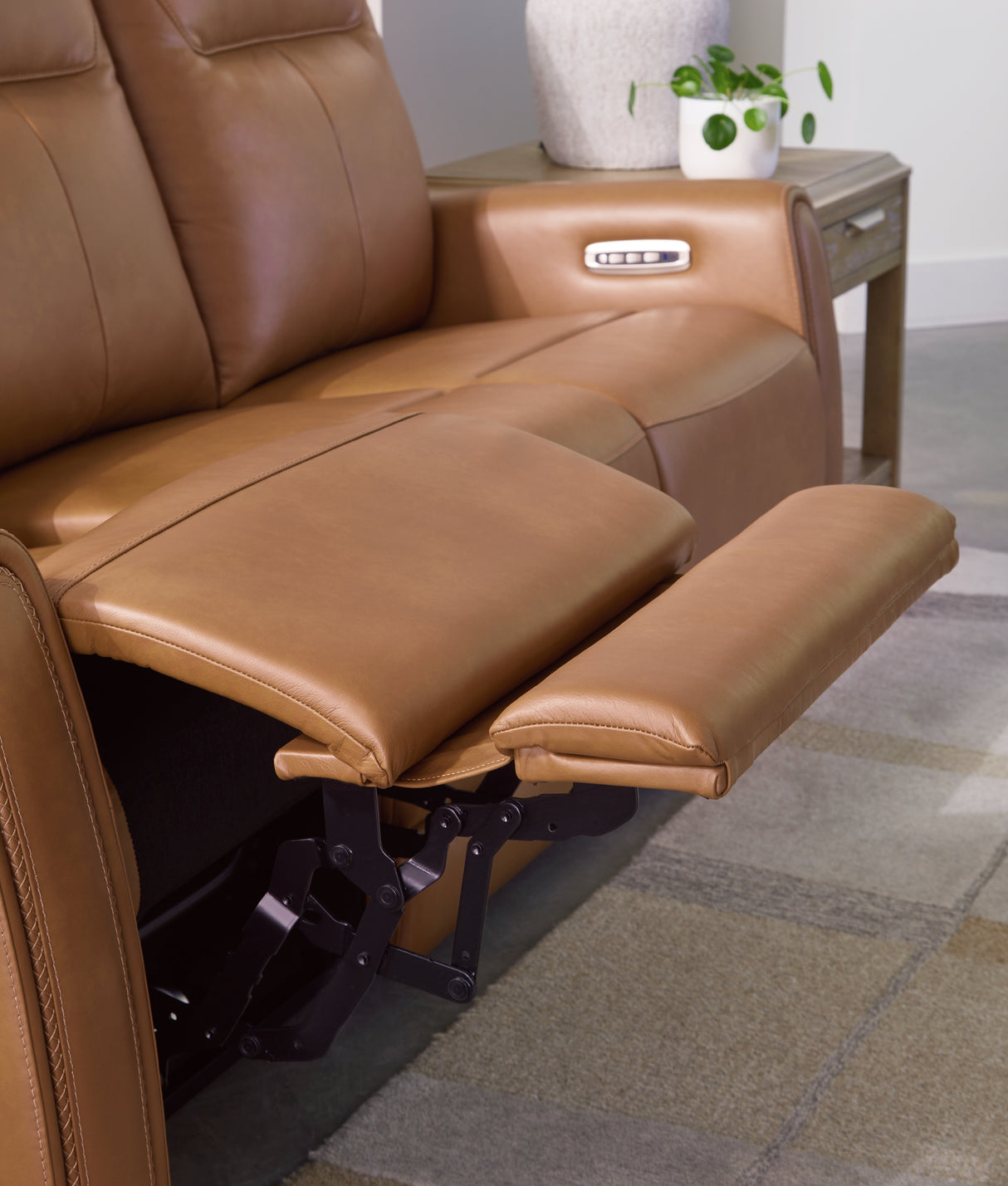 Tryanny Caramel Power Reclining Loveseat